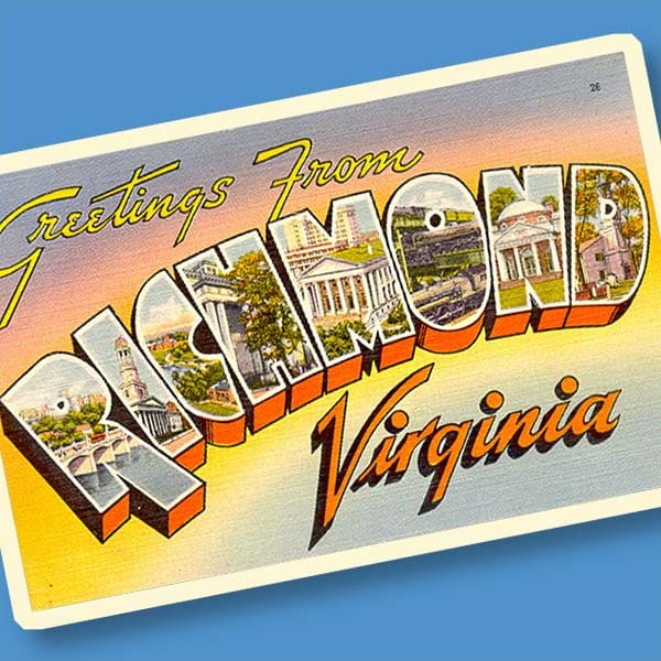 Richmond, Va postcard