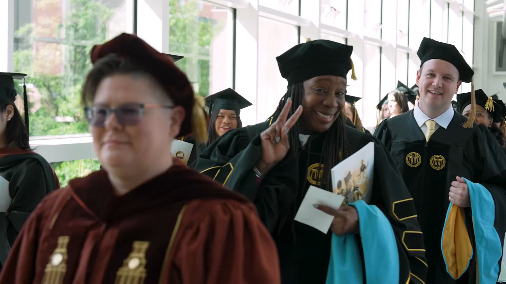 Graduates at VCU Commencement, Spring 2025