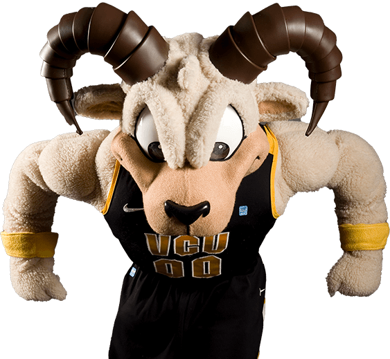 VCU Mascot Rodney the Ram